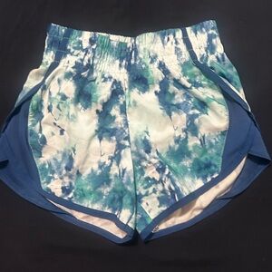 Blue Tie-Dye Kid Shorts